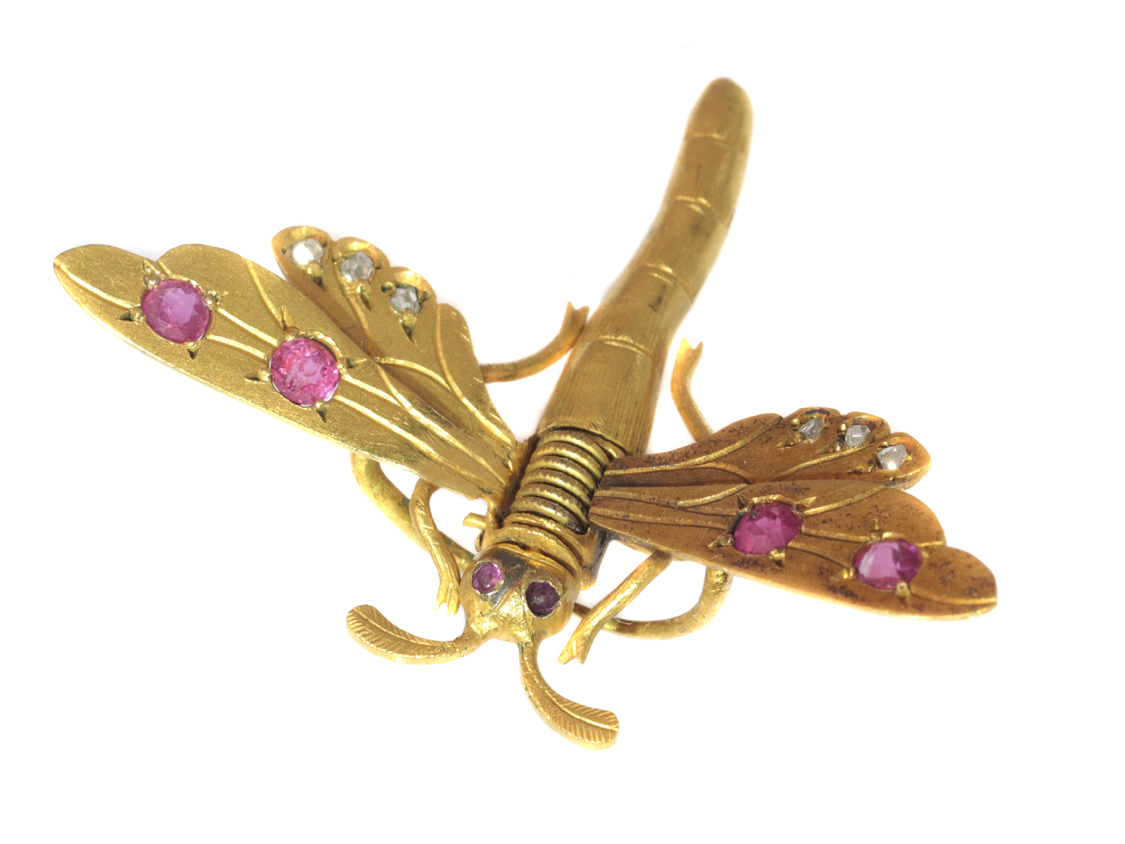 Vintage Chic: The Dragonfly Brooch or Hair Clip of Victorian Fashion (image 7 of 13)